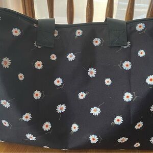 Alice + Olivia sunflower duffle bag large tote bag